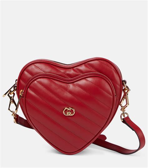 gucci bag with two hearts|gucci interlocking bag small.